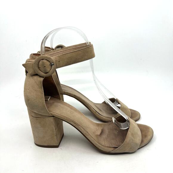 Madewell Regina Suede Ankle Strap Sandals Women's 7 US - Picture 3 of 9